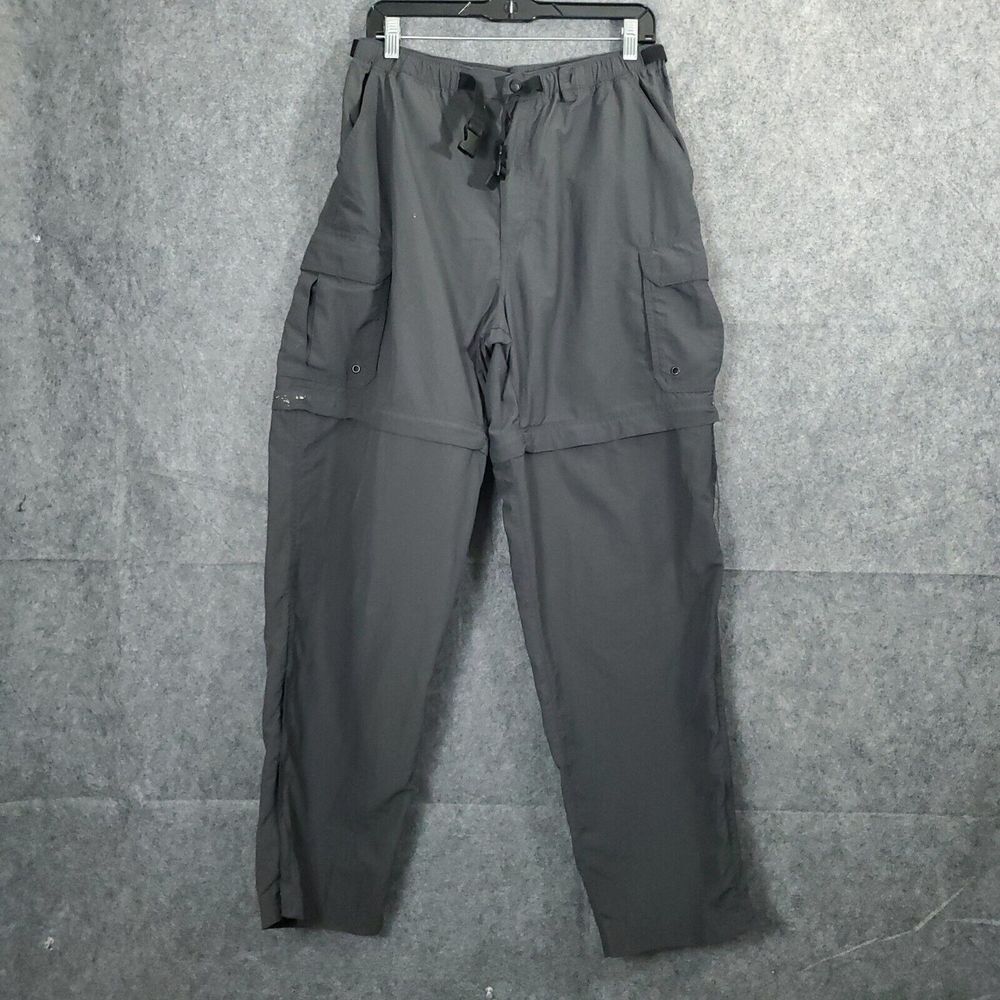 REI Athletic Pant Men's Size Large Solid Gray Recreational Equipment Inc Nylon